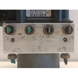 Centralina pompa ABS Renault clio 2 1.2B 8200229137 0265800316  A9577