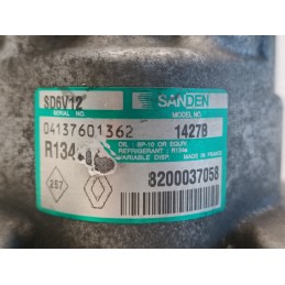 Compressore aria condizionata clima Renault Clio 2 8200037058 D4FB7  A9578