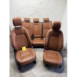 Tappezzeria pelle marrone Discovery Sport L550 7 posti completa usata  B2910