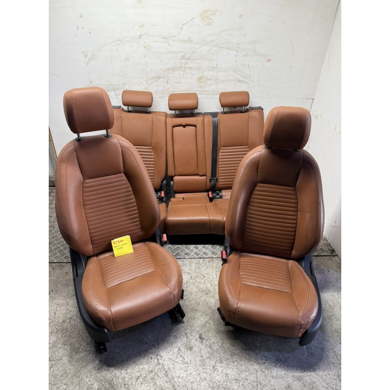 Tappezzeria pelle marrone Discovery Sport L550 7 posti completa usata B2910 Tappezzeria pelle marrone Discovery Sport L550 7 posti completa usata B2910