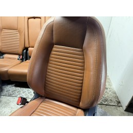 Tappezzeria pelle marrone Discovery Sport L550 7 posti completa usata  B2910