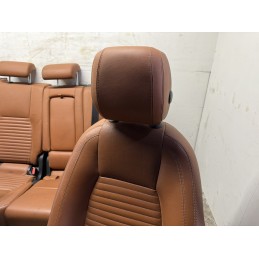 Tappezzeria pelle marrone Discovery Sport L550 7 posti completa usata  B2910