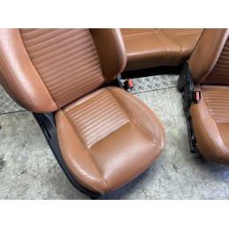 Tappezzeria pelle marrone Discovery Sport L550 7 posti completa usata  B2910