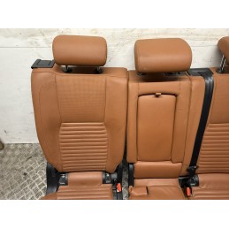Tappezzeria pelle marrone Discovery Sport L550 7 posti completa usata  B2910