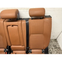 Tappezzeria pelle marrone Discovery Sport L550 7 posti completa usata  B2910