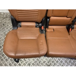 Tappezzeria pelle marrone Discovery Sport L550 7 posti completa usata  B2910