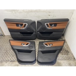Tappezzeria pelle marrone Discovery Sport L550 7 posti completa usata  B2910