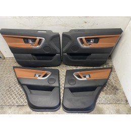 Tappezzeria pelle marrone Discovery Sport L550 7 posti completa usata  B2910
