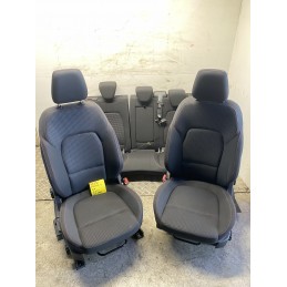 Tappezzeria completa Sedili Ford Focus 4 SW MK4 ST Line tessuto cuciture rosse  B2896