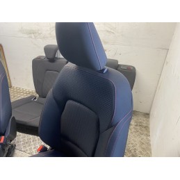 Tappezzeria completa Sedili Ford Focus 4 SW MK4 ST Line tessuto cuciture rosse  B2896