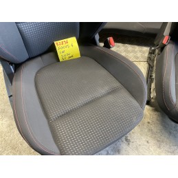 Tappezzeria completa Sedili Ford Focus 4 SW MK4 ST Line tessuto cuciture rosse  B2896