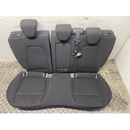 Tappezzeria completa Sedili Ford Focus 4 SW MK4 ST Line tessuto cuciture rosse  B2896