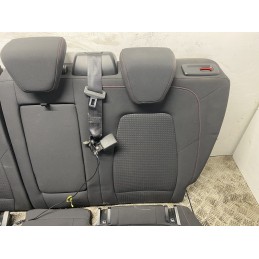 Tappezzeria completa Sedili Ford Focus 4 SW MK4 ST Line tessuto cuciture rosse  B2896
