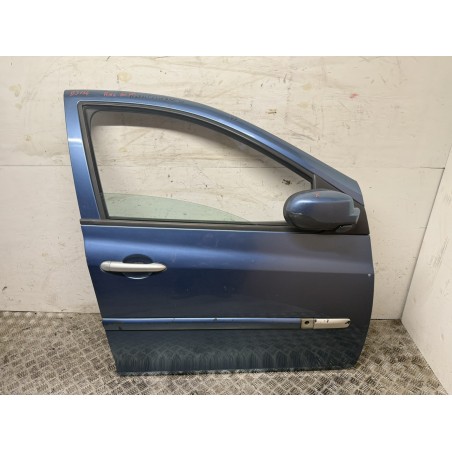 Porta Portiera anteriore destra Renault Clio 3 blu 5 porte RNL  B3194