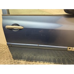 Porta Portiera anteriore destra Renault Clio 3 blu 5 porte RNL  B3194