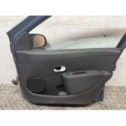Porta Portiera anteriore destra Renault Clio 3 blu 5 porte RNL  B3194