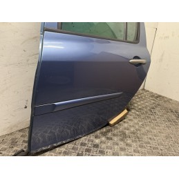 Porta posteriore sinistra Renault Clio 3 blu 5 porte 7751476191 RNL  B3195