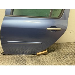 Porta posteriore sinistra Renault Clio 3 blu 5 porte 7751476191 RNL  B3195