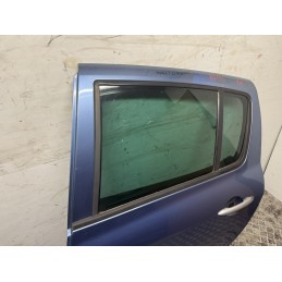 Porta posteriore sinistra Renault Clio 3 blu 5 porte 7751476191 RNL  B3195