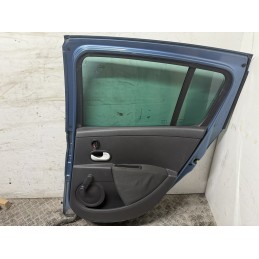 Porta posteriore destra Renault Clio 3 blu 5 porte 7751476192 RNL  B3196