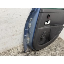 Porta posteriore destra Renault Clio 3 blu 5 porte 7751476192 RNL  B3196