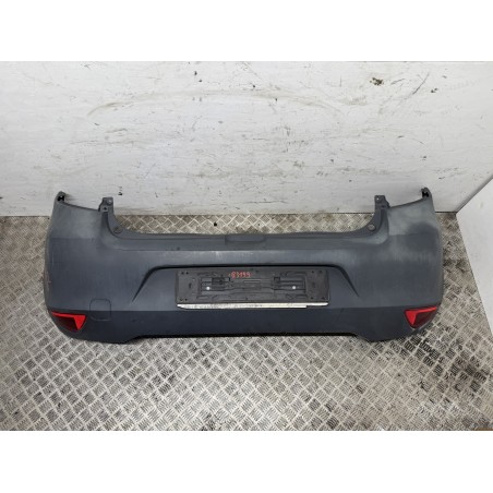 Paraurti posteriore Renault Clio 3 restyling 2009 2012 nero grezzo usato  B3199