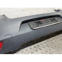 Paraurti posteriore Renault Clio 3 restyling 2009 2012 nero grezzo usato  B3199