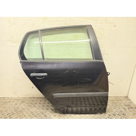 Porta posteriore destra DX Volkswagen Golf 5 nera 1K6833302AA  B3200