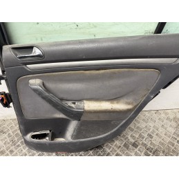 Porta posteriore destra DX Volkswagen Golf 5 nera 1K6833302AA  B3200