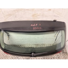 Portellone cofano bagagliaio posteriore Volkswagen Golf 5 nero 1K6827025H  B3203