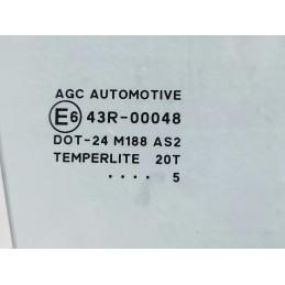 Vetro scendente finestrino posteriore destro Suzuki Swift 5 2010 2019  A9633