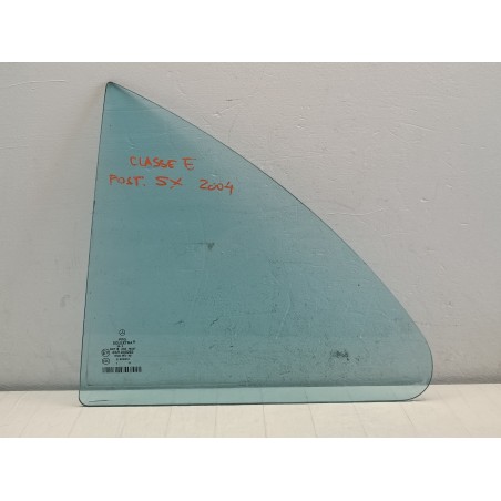 Vetro fisso porta posteriore sinistro blu Mercedes Classe E W211 berlina  A9637