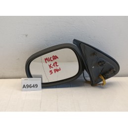 Specchietto retrovisore sinistro elettrico Nissan Micra K12 5Pin nero  A9649