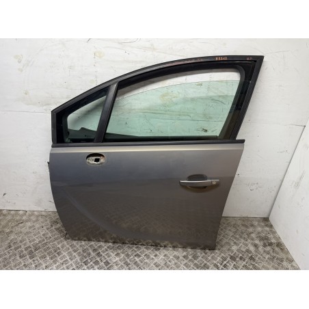Porta anteriore sinistra Opel Meriva B 2010 2017 grigio 40W usata completa  B3262