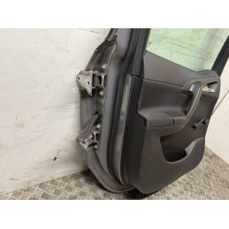 Porta posteriore sinistra Opel Meriva B 2010 2017 a vento grigio 40W usata  B3263