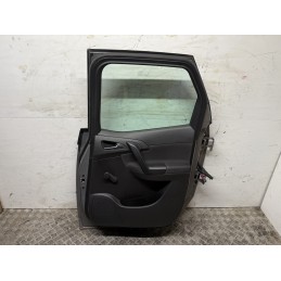 Porta posteriore destra Opel Meriva B 2010 2017 a vento grigio 40W usata  B3264