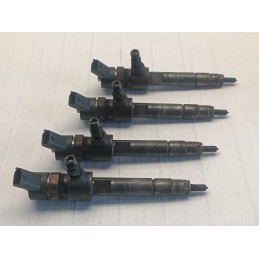 Kit 4 iniettori Fiat Croma 1.9D Bosch 0986435148 0445110276  A9693