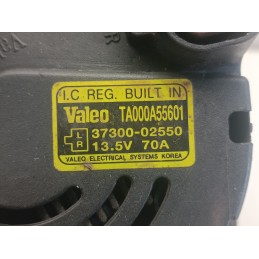 Alternatore 70A 14V Hyundai Atos Prime 1.0B G4HC E Valeo 37300-02550  A9695