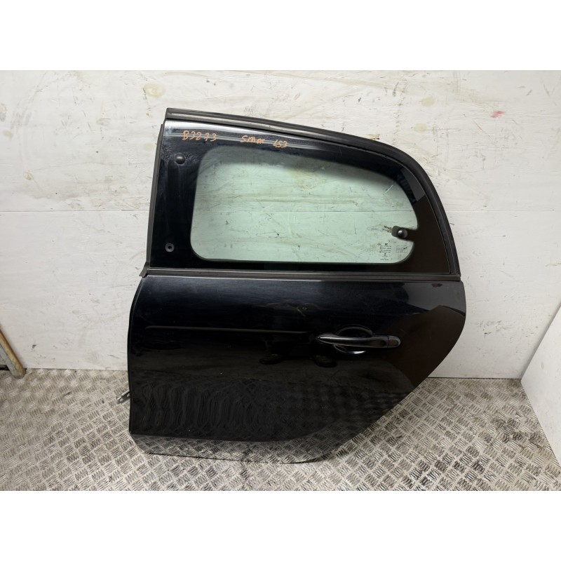 Porta posteriore sinistra Smart Forfour 453 nera completa usata A4537306200 B3273 Porta posteriore sinistra Smart Forfour 453 nera completa usata A4537306200 B3273