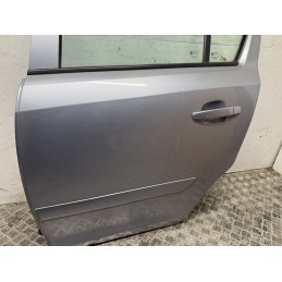 Porta posteriore sinistra Opel Corsa D grigio chiaro usata 93189342 completa  B3276