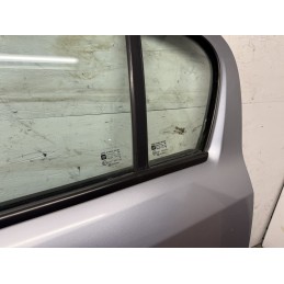 Porta posteriore sinistra Opel Corsa D grigio chiaro usata 93189342 completa  B3276
