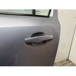 Porta posteriore sinistra Opel Corsa D grigio chiaro usata 93189342 completa  B3276