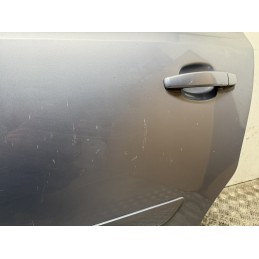 Porta posteriore sinistra Opel Corsa D grigio chiaro usata 93189342 completa  B3276