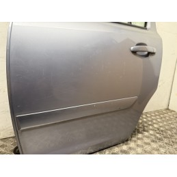 Porta posteriore sinistra Opel Corsa D grigio chiaro usata 93189342 completa  B3276
