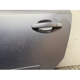 Porta posteriore sinistra Opel Corsa D grigio chiaro usata 93189342 completa  B3276
