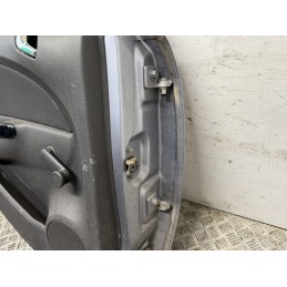 Porta posteriore sinistra Opel Corsa D grigio chiaro usata 93189342 completa  B3276