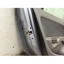 Porta posteriore sinistra Opel Corsa D grigio chiaro usata 93189342 completa  B3276