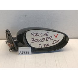 Specchietto retrovisore destro 5 pin Porsche Boxster 986 1996 2004 elettrico  A9728