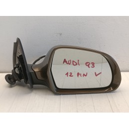Specchietto retrovisore destro Audi Q3 8U 12 pin 2011 2018 Richiudibile  A9733