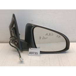 Specchietto retrovisore destro 9 pin Toyota Auris E180 2012 2018 elettrico  A9735
